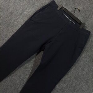 True Classic Pants Mens Fits‎ 36x30 Navy Blue Straight Fit Stretch Chino Twill